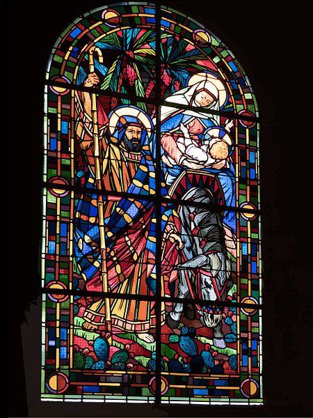 144. Kerkaam in Sainte-Mère-Église van Domstad Rudie