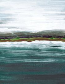 Ruhiger See am Horizont von Lori Ann Folz