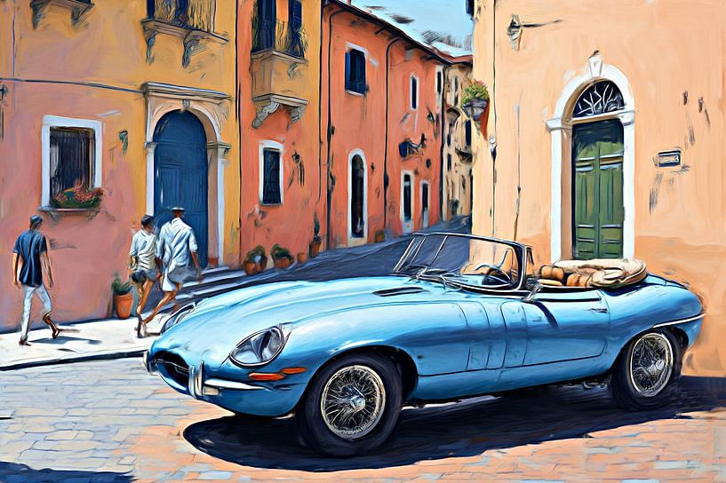 Jaguar E-Type Convertible by DeVerviersBelgium