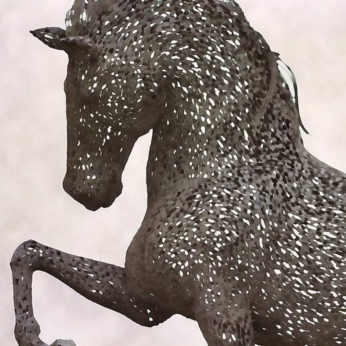 Cheval noir II