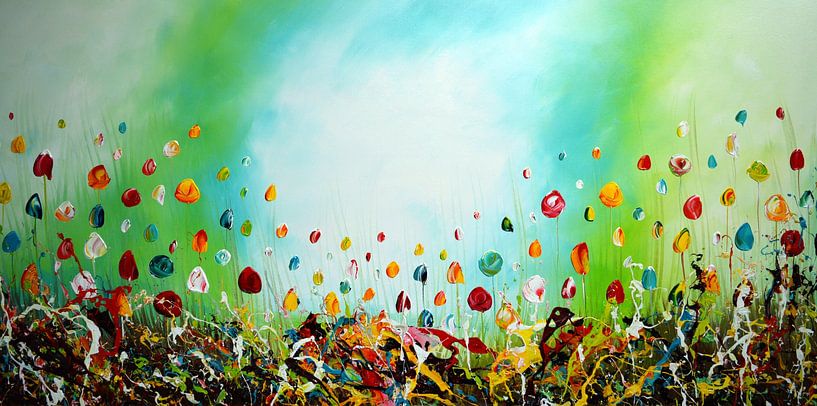 Flowers by Gena Theheartofart