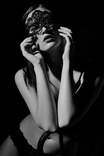Femme Masquée par Peter Nackaerts