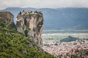 Monastery of the Holy Trinity - Meteora, Greece by Bart van Eijden