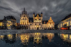 Mechelen bei Nacht