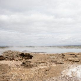 Geysir geyser in Iceland | Travel photography by Kelsey van den Bosch