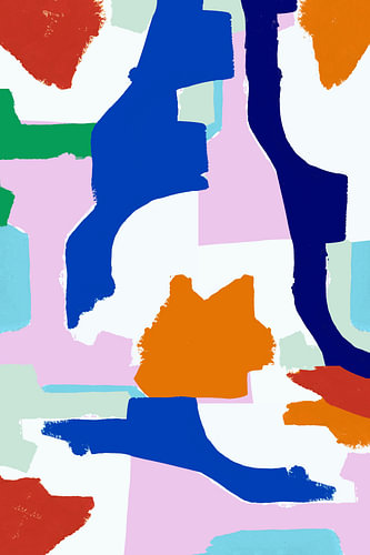 Levendige abstracte vormen