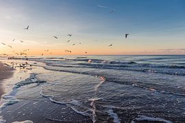 Abendspaziergang entlang der Strandpromenade in Mielno von Oliver Hlavaty