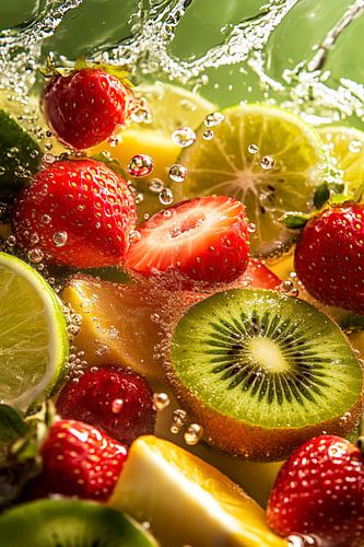 Een pittige fruitsoort in de waterval