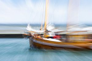 Tallship im Hafen von West-Terschelling