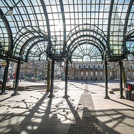 Pavillon du marché de l'hôtel de ville de Hambourg sur Ariane Gramelspacher
