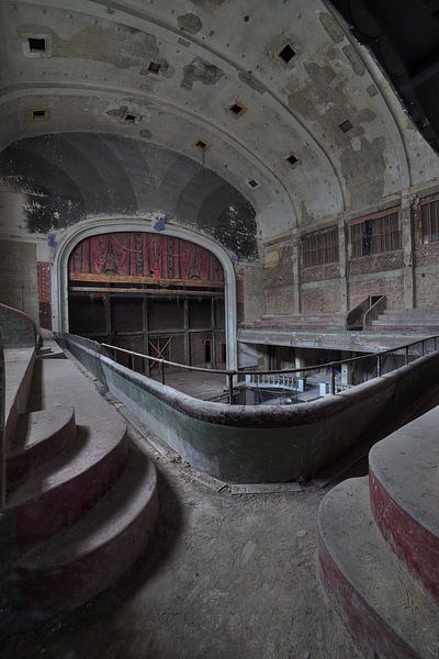 Théâtre abandonné d'Urbex. par Dyon Koning