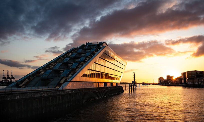 Dockland in the Port of Hamburg by Nils Steiner