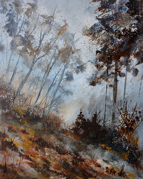 In het bos van pol ledent