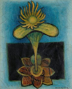 Francis Picabia - De bloem (circa 1934-1936) van Peter Balan