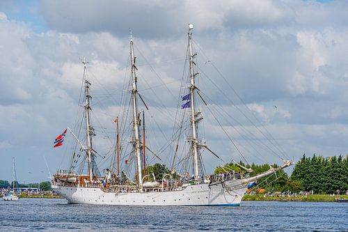 Tallship Christian Radich uit Noorwegen.