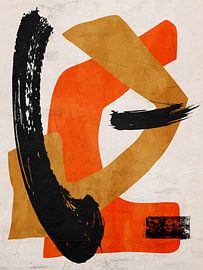 Abstract, organic, geometric and colourful art by Online Arts