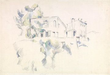 Blick auf das Château Noir, Paul Cézanne