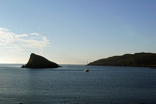 Meer bij kasteel Eilean Donan bij Dornie