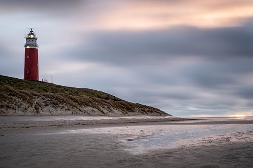 Sunset at the Texel lighthouse