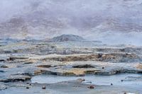 Activité géothermique à Hverir, Myvatn en Islande