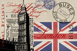 London Great Britain Collage