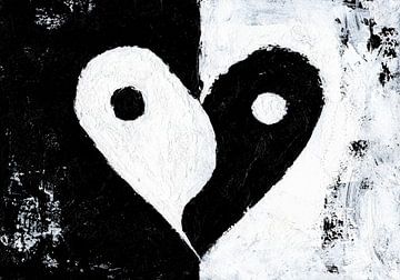 Yin und Yang Herz