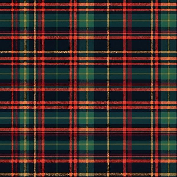 Vintage Plaid # XXXVI by Whale & Sons