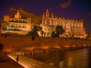 Palma de Mallorca - Almudaina-Palast und Kathedrale