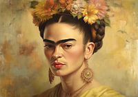 Frida poster art print