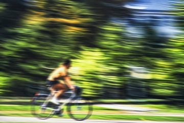 Cyclist by Dieter Walther