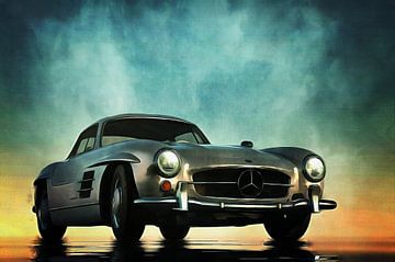 Classic car –  Oldtimer Mercedes 300SL by Jan Keteleer