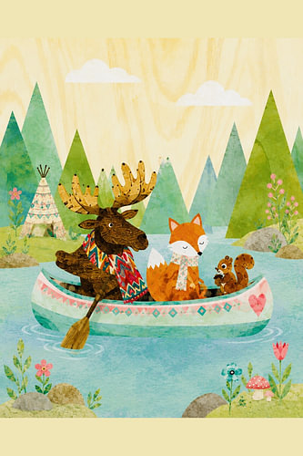 Woodland Friends – Canoe Adventure