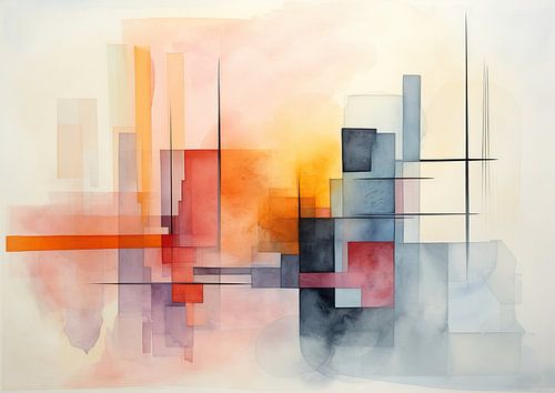 Aquarel Abstrakt 307977