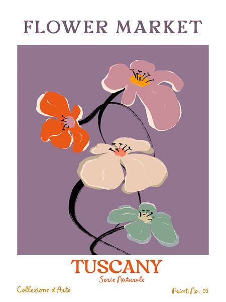 Marché aux fleurs Tuscany No 04 par Treechild