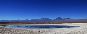 Panorama Cejar lagune van Antwan Janssen