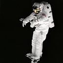 Astronaut auf dem Arm von Digital Universe Miniaturansicht