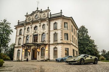Ferrari 296 GTS and Mercedes-AMG GTR Pro by Bas Fransen