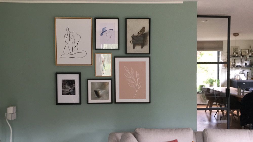 Pink Leaf - Botanical Print by MDRN HOME