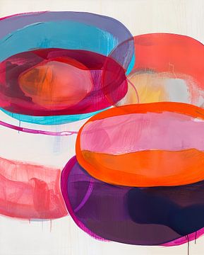 Zen Round painting by Zen and More