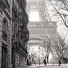 Eiffel Tower at Champs de Mars van Nico Geerlings