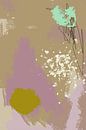 Moderne abstracte kunst. Vormen en lijnen in heldere kleuren nr. 1 van Dina Dankers thumbnail
