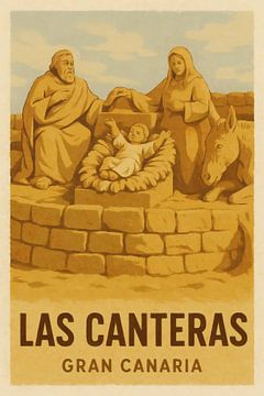 LAS CANTERAS - Christmas sand sculptures by the sea