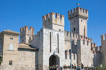 The Scaliger Castle in Sirmione (Lake Garda) by t.ART