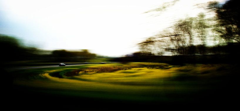 car driving in highweg by Ying Chen