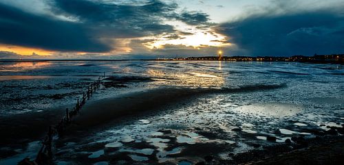 Zonsondergang West-Terschelling
