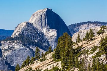 Half Dome Mountain by Peter Leenen
