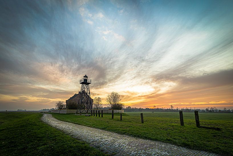 Sunset Schokland by Hille Monster