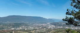 Panorama de Chambéry sur Richard Wareham
