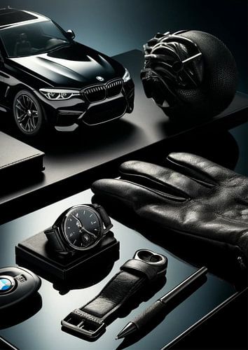 Nature morte moderne iconique BMW