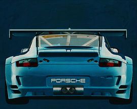 Porsche GT3 RS Cup 2008 back side by Jan Keteleer